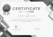Certificates & Education - C7娱乐